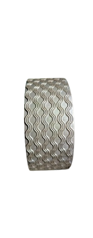 Continuous Wavy Line Embossing Roller