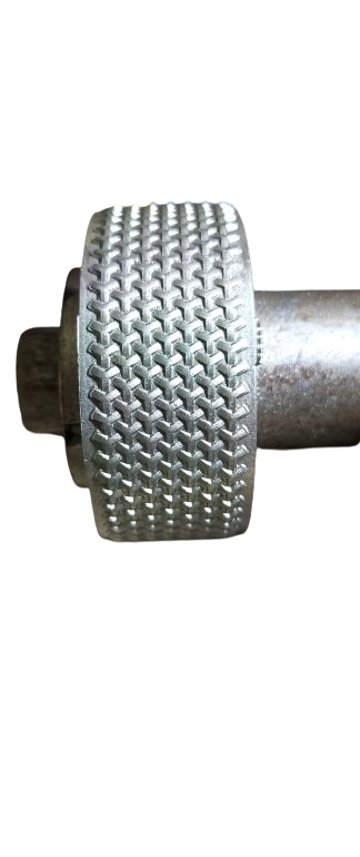 Interlocking Tri-Geometric Engraving Roller
